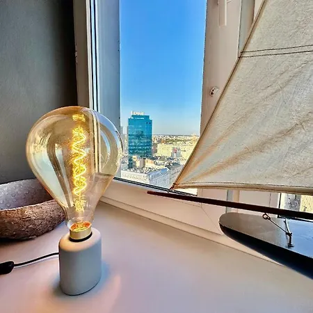 Super Grey Centrum 2x Metro Fast Wifi 300 Mbs Netflix Appletv Smarttv Spotify Panorama Miasta * Warschau