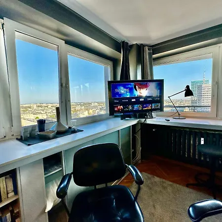 Apartment Super Grey Centrum 2x Metro Fast Wifi 300 Mbs Netflix Appletv Smarttv Spotify Panorama Miasta