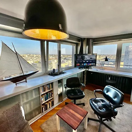 Apartment Super Grey Centrum 2x Metro Fast Wifi 300 Mbs Netflix Appletv Smarttv Spotify Panorama Miasta