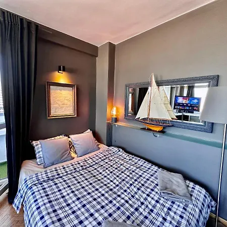 Super Grey Centrum 2x Metro Fast Wifi 300 Mbs Netflix Appletv Smarttv Spotify Panorama Miasta Lejlighed *