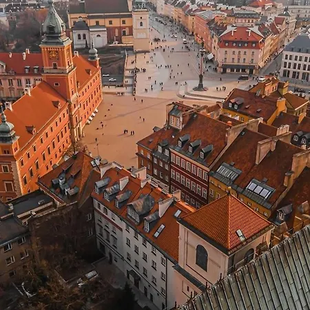 Grey Centrum Panorama: Smart With Fast Wi-fi Apartment Warsaw